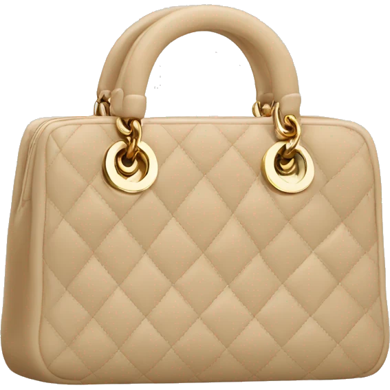 Beige chanel bag emoji