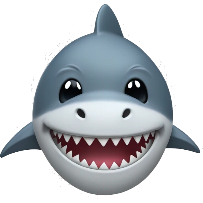 PC mause but shark emoji
