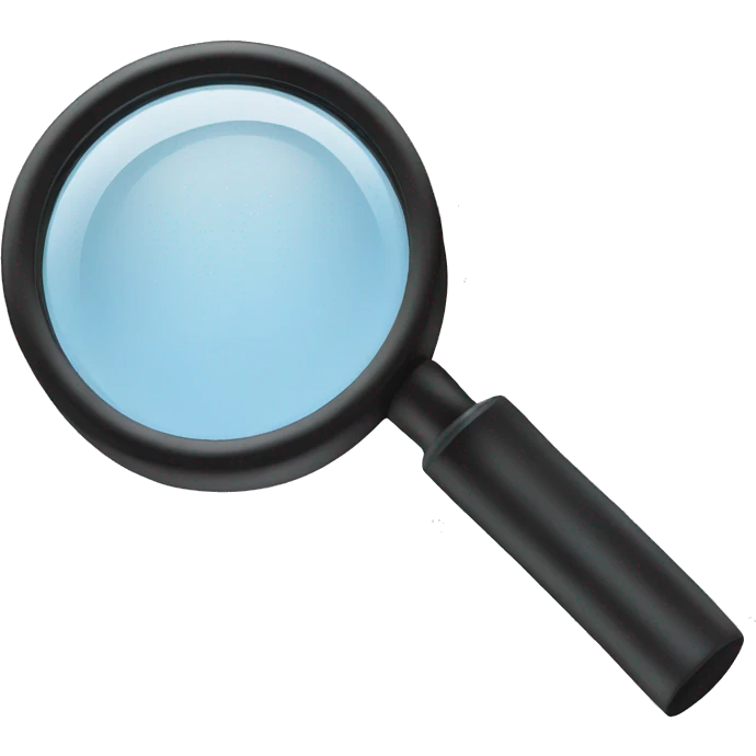 magnifier emoji