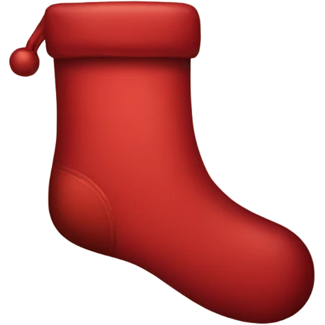 Red stocking  emoji