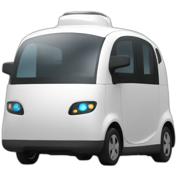 autonomous vehicle cabless emoji