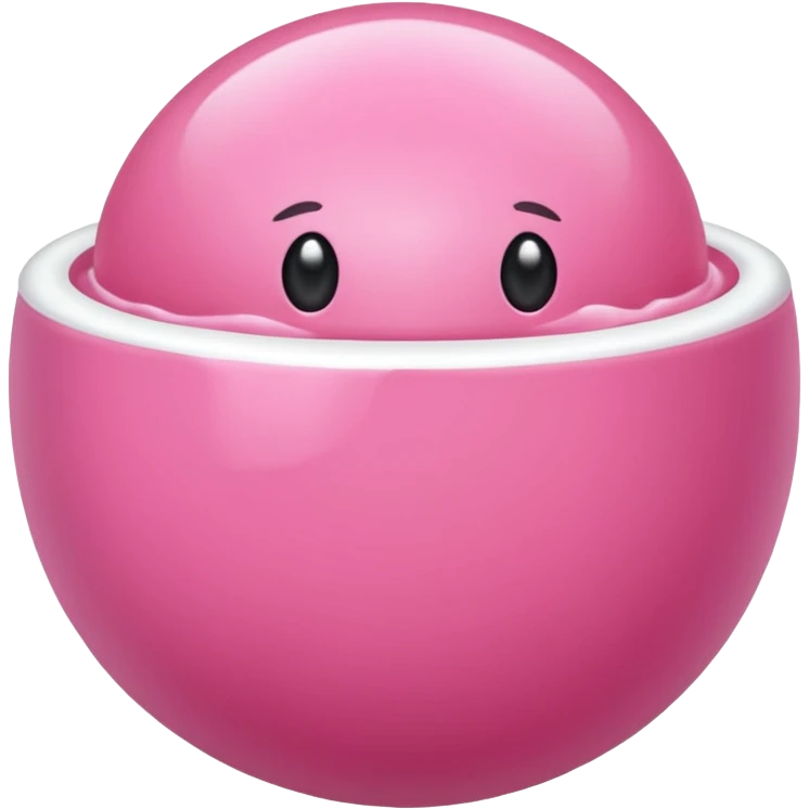 pink soup boll emoji