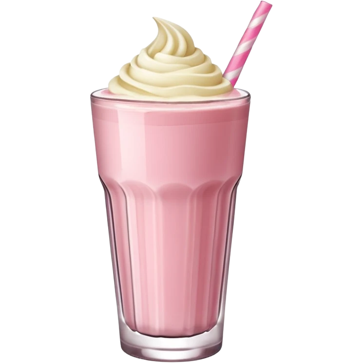 Batido rosa emoji