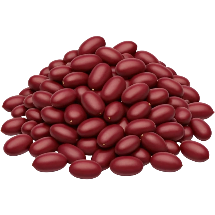 red beans emoji