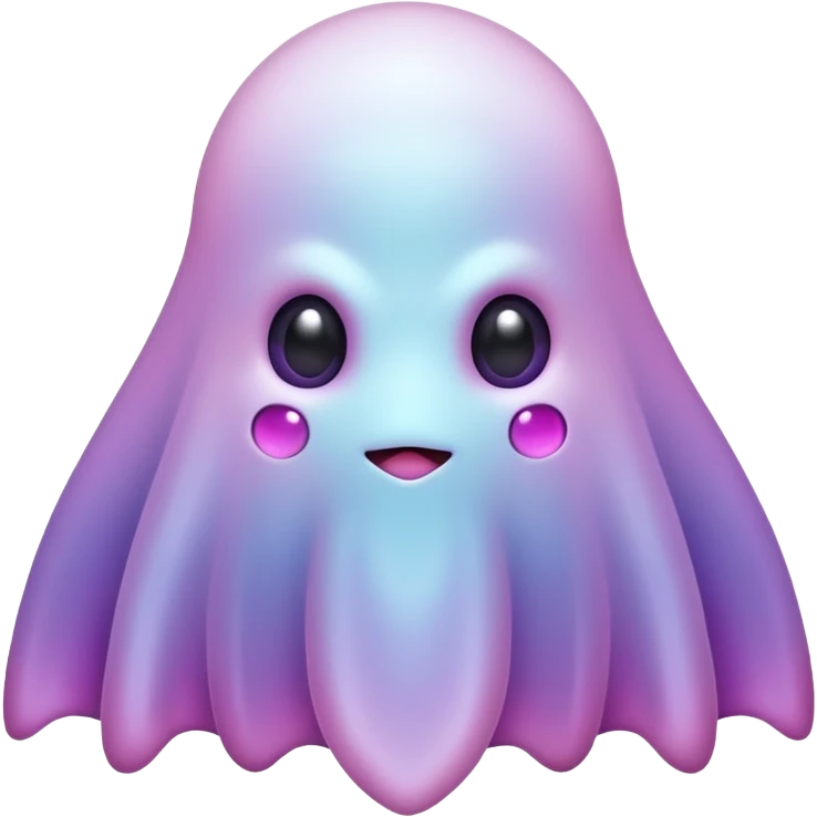 Pokemon legendary purple and pink type ghost emoji
