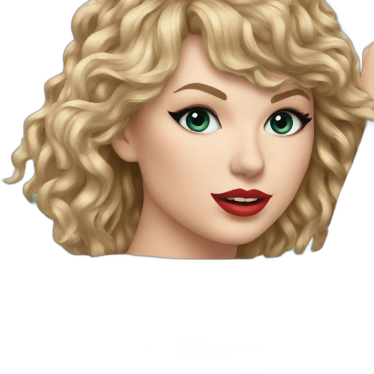 Taylor SWIFT at pool emoji