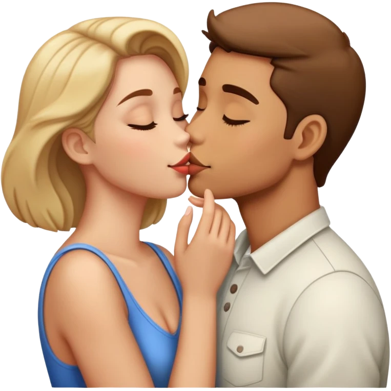 kiss-kiss emoji