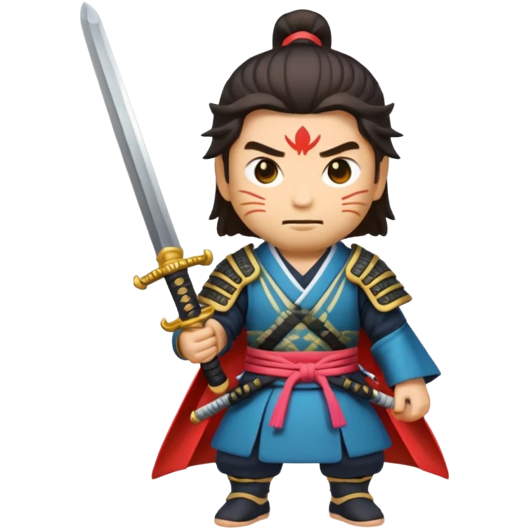 Make me a samurai emoji holding a sword. emoji