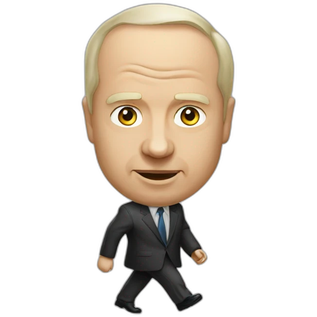 hungry vladimir poutine walking emoji