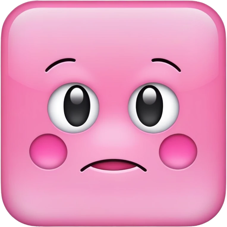 NO CAP text in a pink square emoji