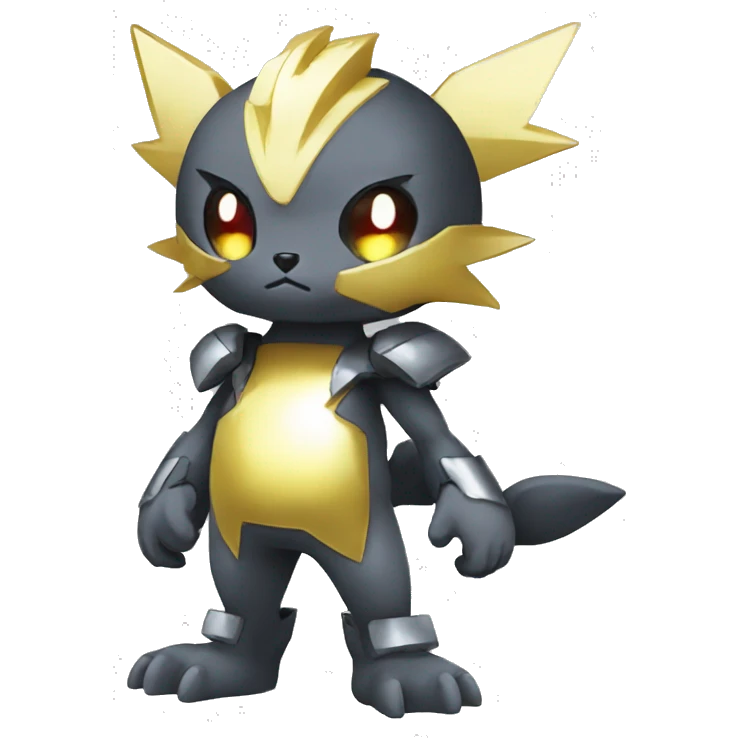 Shiny Edgy Fakemon full body emoji