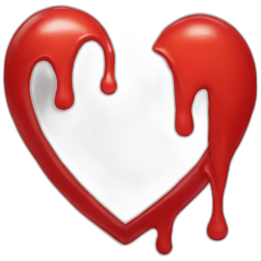 cœur rouge emoji