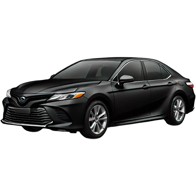 Black Toyota Camry emoji