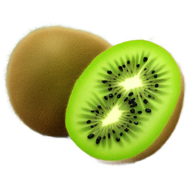 3d kiwi fruit emoji