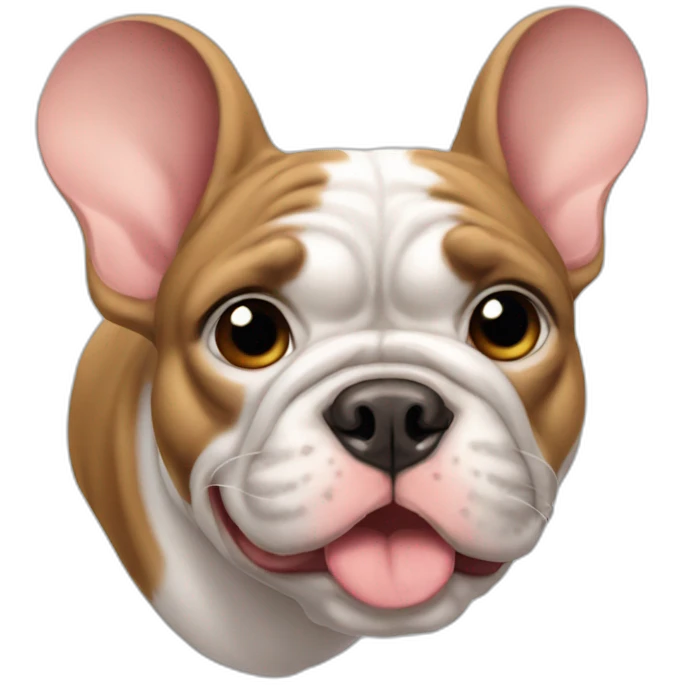 Mouse France-BullDog emoji