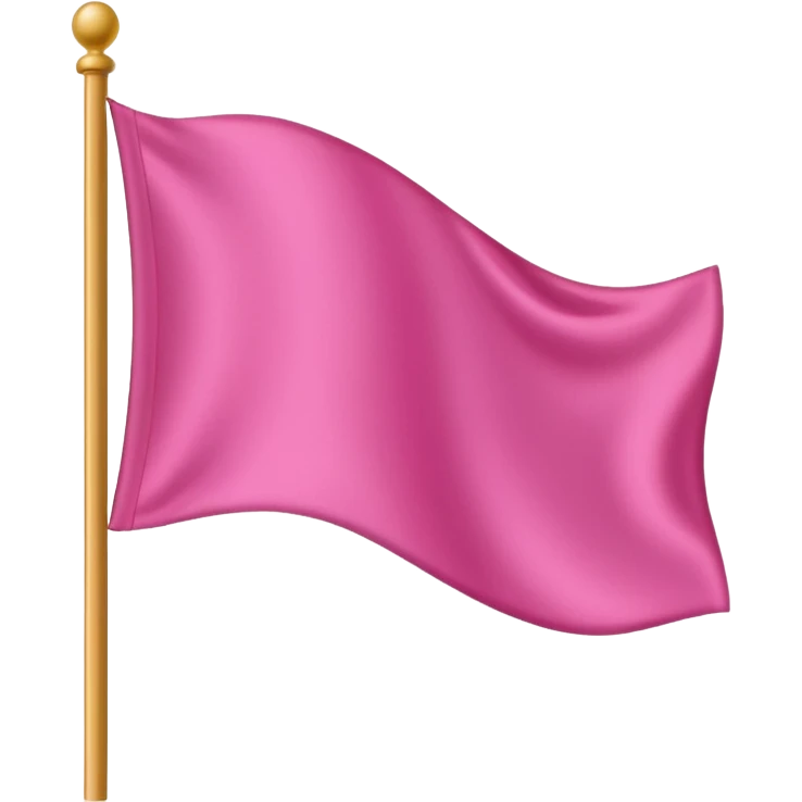 pink color flag emoji