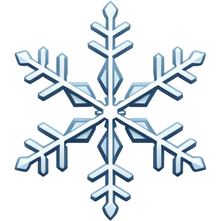 Snowflake emoji