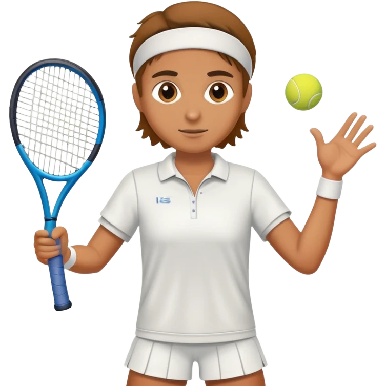 tennis player emoji