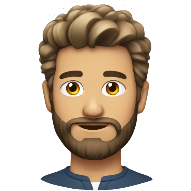 MORENO CABELO ENTOLADO  emoji