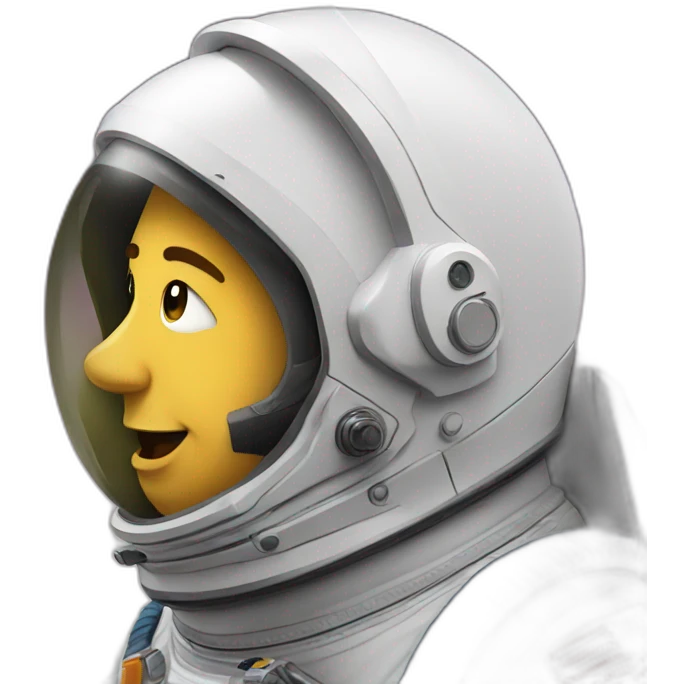 musk as astronaut emoji