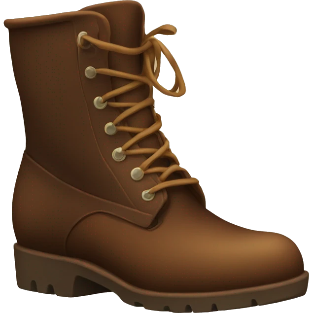 brown boots emoji