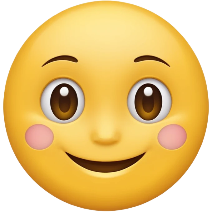 carita feliz simple y reconocible emoji
