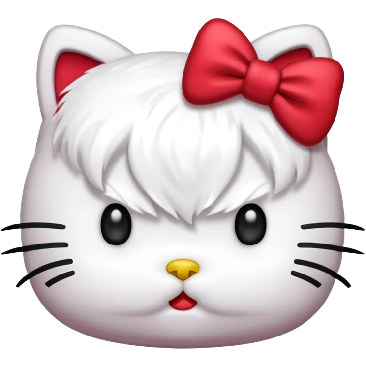 Angry hello kitty  emoji