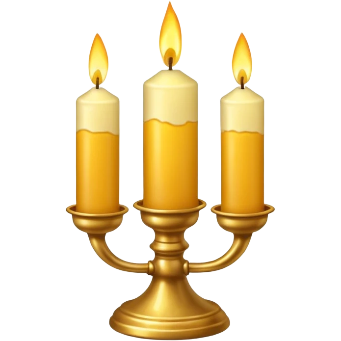 Sabbath candles emoji