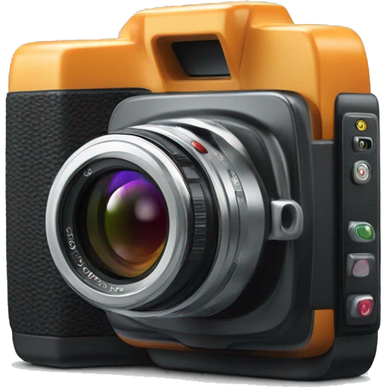Caméra Blackmagic pocket cinema camera emoji