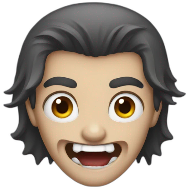 A vampire  emoji