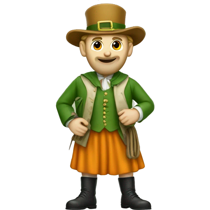 An Irish Orangeman emoji