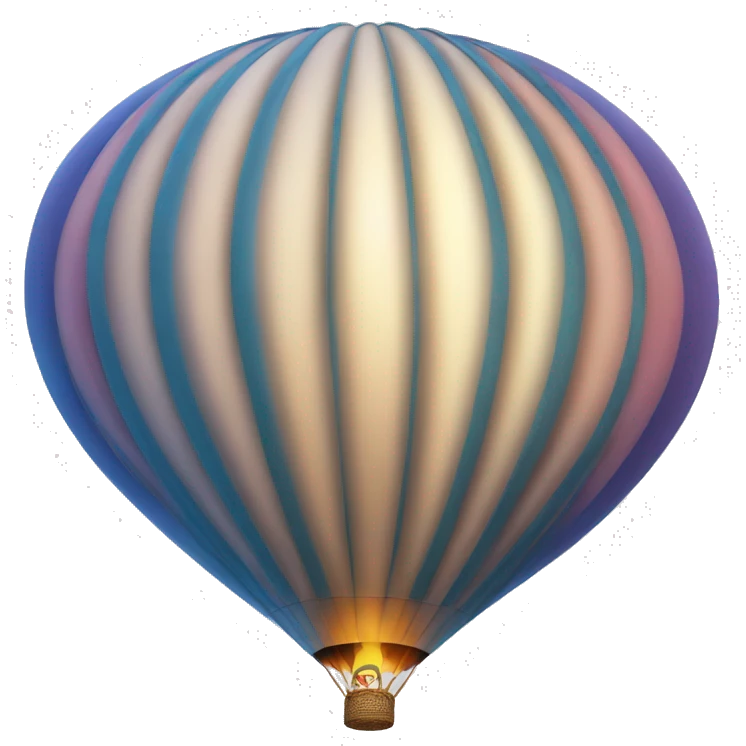 Hot air balloon  emoji