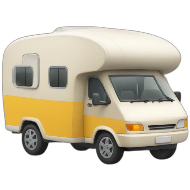 Un hérisson dans une caravane  emoji