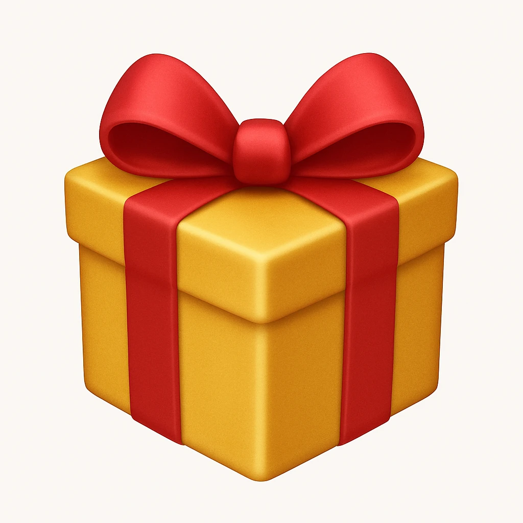 gift box emoji