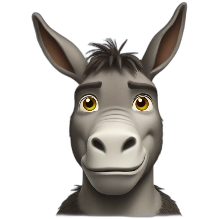 Shrek donkey emoji