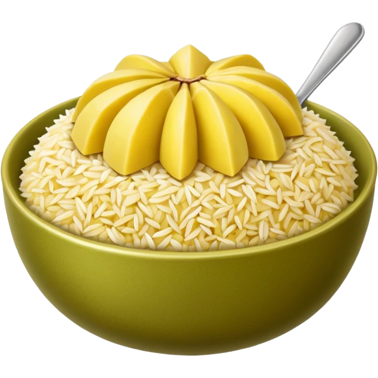 Durian rice emoji