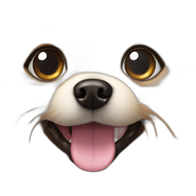 Pomeranian dog emoji
