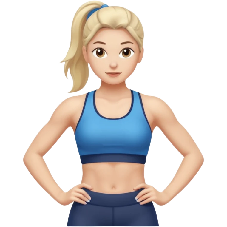 Gym girl emoji