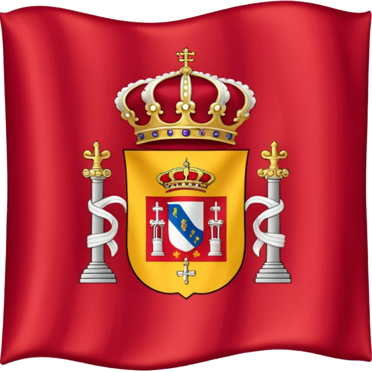 Bandera Aspa de borgoña del imperio español  emoji