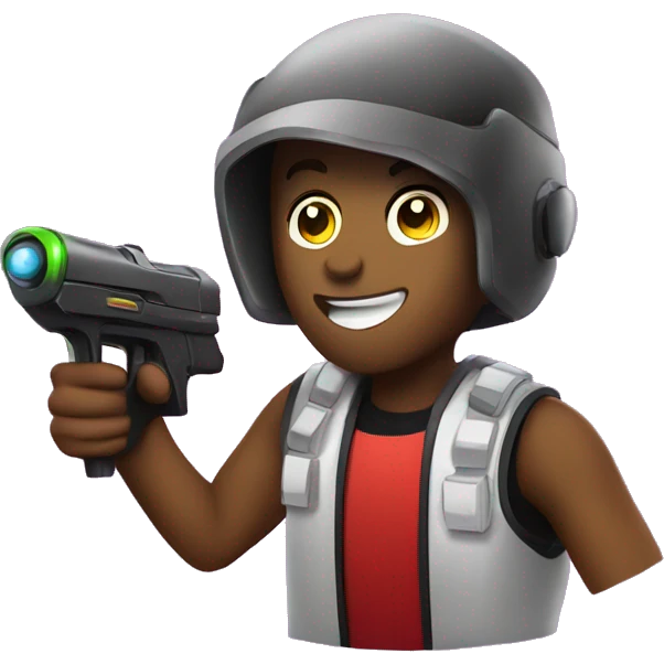 Laser tag emoji