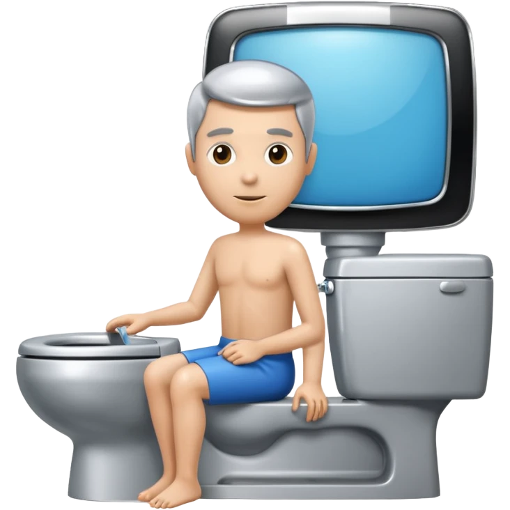 Large tv man from skibidi Toilet  emoji