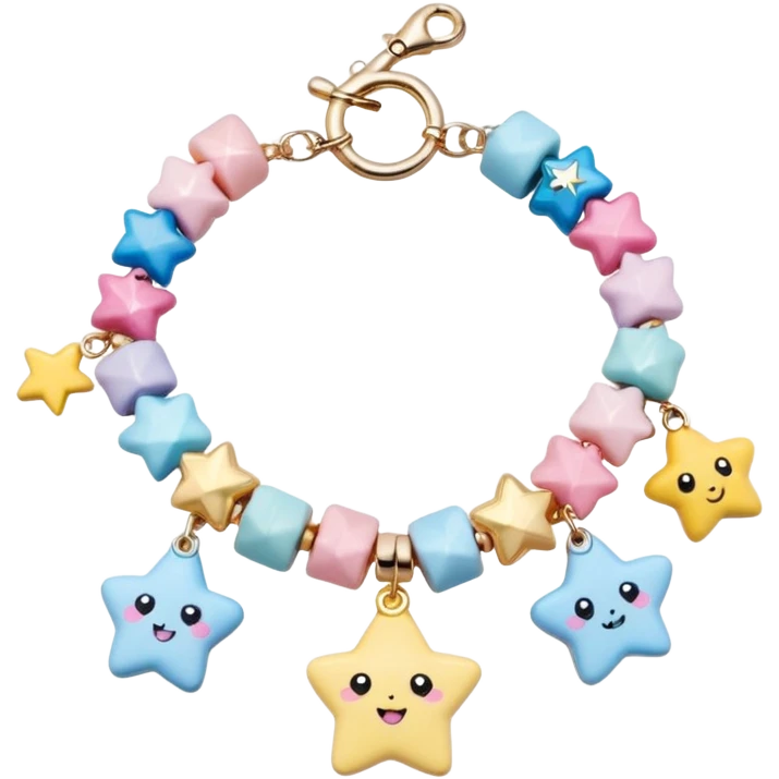 Kawaii decora cutecore bracelet emoji