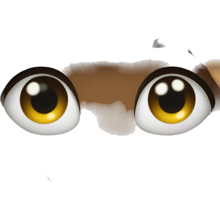 Cute eyes  emoji