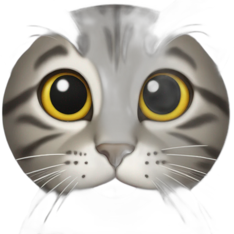 cat, on its bellow emoji
