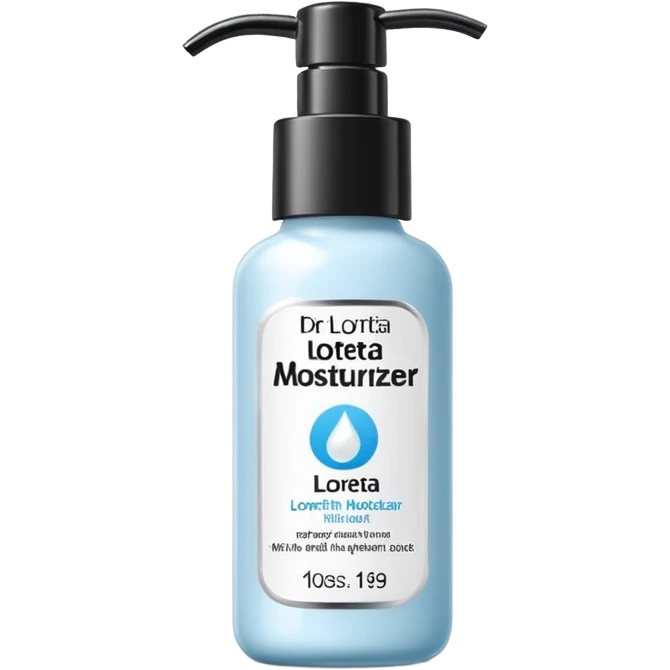 Dr. Loretta moisturizer product emoji