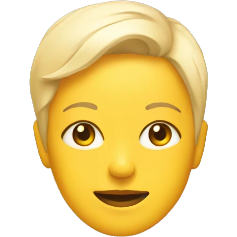skincare with yellow skin emoji