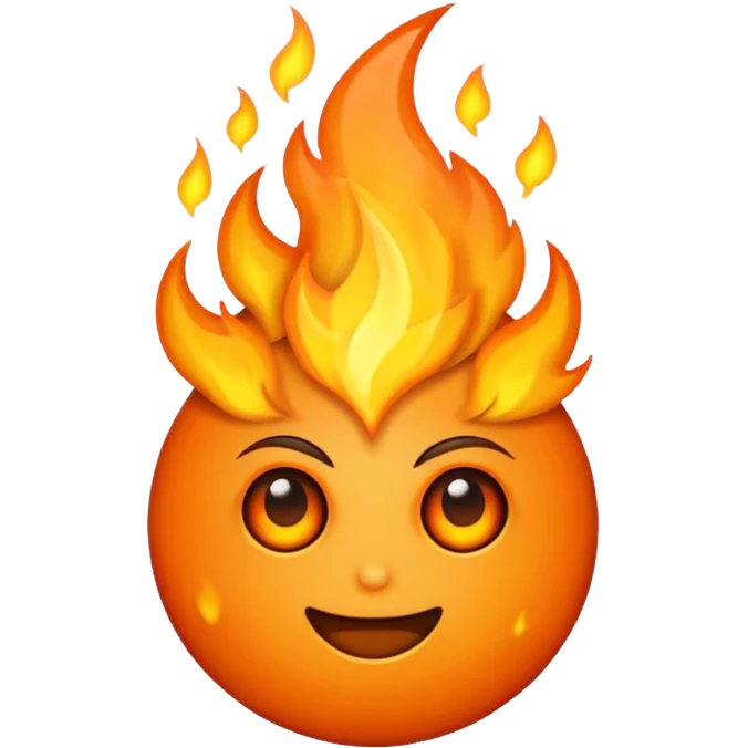 Soul Fire, in the style of gritty realism emoji