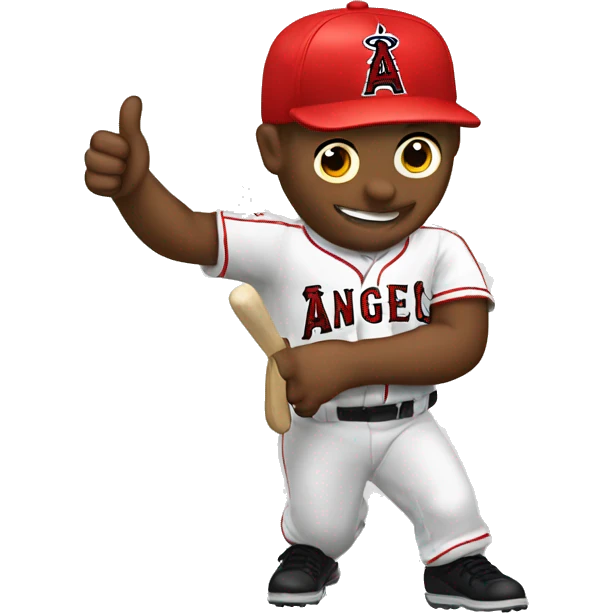 Angels mlb thumbs up emoji