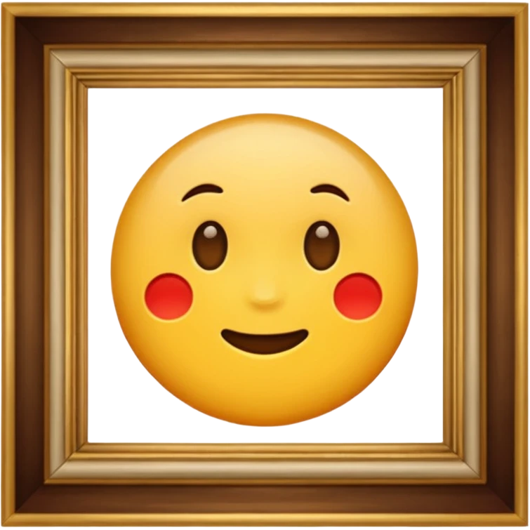 painting frame emoji