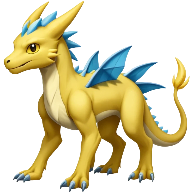 Manectric-Lucio-Draco-Fakémon-hybrid-creature (full body), 4 legs emoji